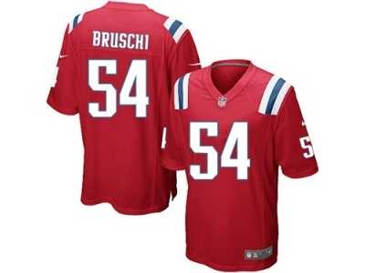 Youth Nike New England Patriots #54 Tedy Bruschi Red Alternate NFL Jersey
