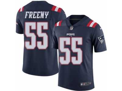 Youth Nike New England Patriots #55 Jonathan Freeny Limited Navy Blue Rush NFL Jersey