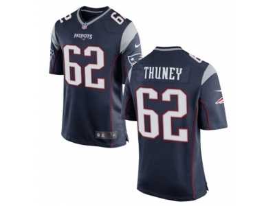 Youth Nike New England Patriots #62 Joe Thuney Navy Blue Team Color NFL Jersey