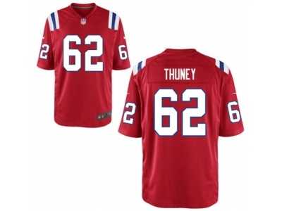 Youth Nike New England Patriots #62 Joe Thuney Red Alternate NFL Jersey