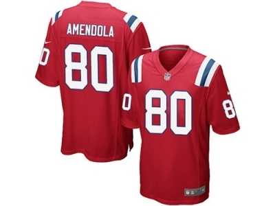 Youth Nike New England Patriots #80 Danny Amendola Red Alternate NFL Jersey