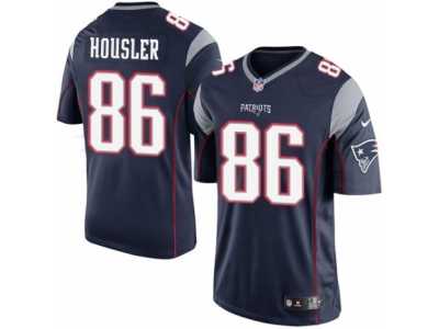 Youth Nike New England Patriots #86 Rob Housler Limited Navy Blue Team Color NFL Jersey