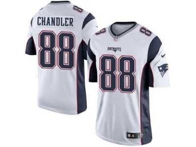 Youth Nike New England Patriots #88 Scott Chandler White NFL Jersey
