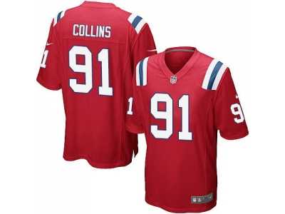 Youth Nike New England Patriots #91 Jamie Collins red jerseys