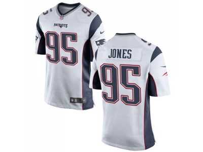 Youth Nike New England Patriots #95 Chandler Jones Navy Blue jerseys