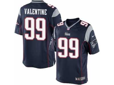 Youth Nike New England Patriots #99 Vincent Valentine Limited Navy Blue Team Color NFL Jersey