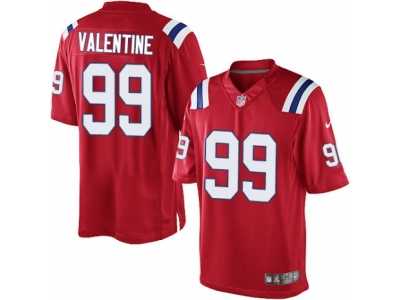 Youth Nike New England Patriots #99 Vincent Valentine Limited Red Alternate NFL Jersey