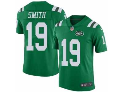 Youth Nike New York Jets #19 Devin Smith Limited Green Rush NFL Jersey