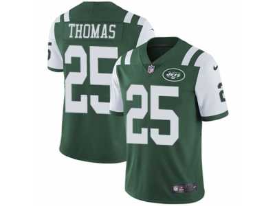 Youth Nike New York Jets #25 Shamarko Thomas Green Team Color Vapor Untouchable Limited Player NFL Jersey