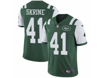 Youth Nike New York Jets #41 Buster Skrine Vapor Untouchable Limited Green Team Color NFL Jersey