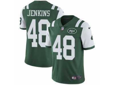 Youth Nike New York Jets #48 Jordan Jenkins Vapor Untouchable Limited Green Team Color NFL Jersey