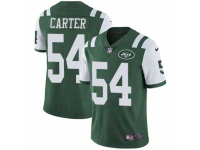 Youth Nike New York Jets #54 Bruce Carter Vapor Untouchable Limited Green Team Color NFL Jersey