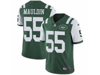 Youth Nike New York Jets #55 Lorenzo Mauldin Vapor Untouchable Limited Green Team Color NFL Jersey