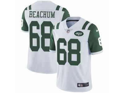 Youth Nike New York Jets #68 Kelvin Beachum Vapor Untouchable Limited White NFL Jersey