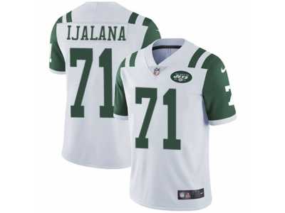 Youth Nike New York Jets #71 Ben Ijalana Vapor Untouchable Limited White NFL Jersey