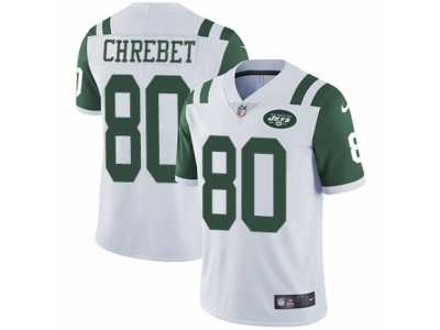 Youth Nike New York Jets #80 Wayne Chrebet Vapor Untouchable Limited White NFL Jersey