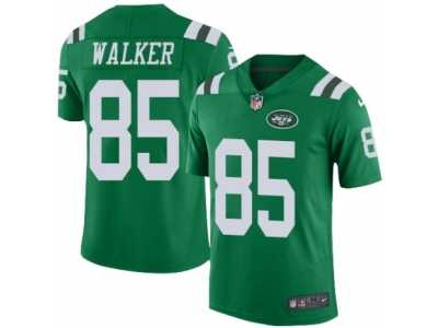 Youth Nike New York Jets #85 Wesley Walker Limited Green Rush NFL Jersey
