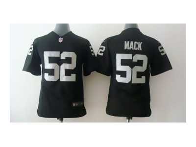 Nike Youth oakland raiders #52 mack black jerseys