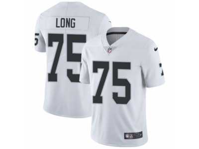 Youth Nike Oakland Raiders #75 Howie Long Vapor Untouchable Limited White NFL Jersey
