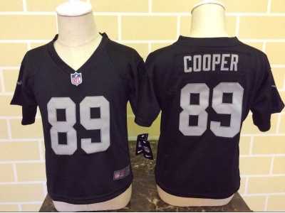 kids Nike Oakland Raiders #89 Cooper black Jerseys Jerseys