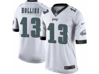 Youth Nike Philadelphia Eagles #13 Mack Hollins Limited White NFL Jersey