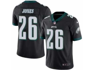 Youth Nike Philadelphia Eagles #26 Sidney Jones Limited Black Rush NFL Jersey
