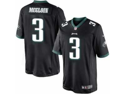 Youth Nike Philadelphia Eagles #3 Matt McGloin Limited Black Alternate NFL Jersey
