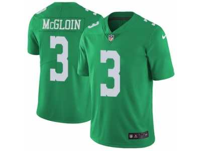 Youth Nike Philadelphia Eagles #3 Matt McGloin Limited Green Rush NFL Jersey