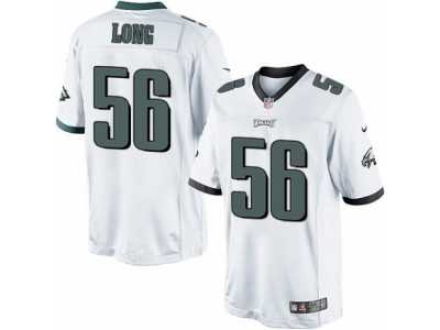 Youth Nike Philadelphia Eagles #56 Chris Long Limited White NFL Jersey
