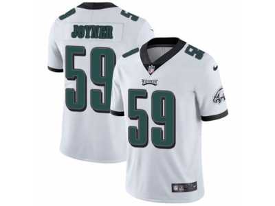 Youth Nike Philadelphia Eagles #59 Seth Joyner Vapor Untouchable Limited White NFL Jersey