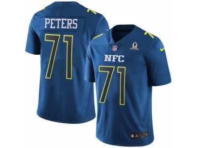 Youth Nike Philadelphia Eagles #71 Jason Peters Limited Blue 2017 Pro Bowl NFL Jersey