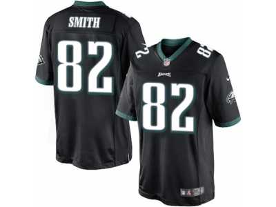 Youth Nike Philadelphia Eagles #82 Torrey Smith Limited Black Alternate NFL Jersey