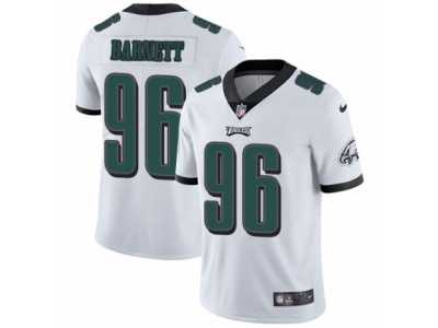 Youth Nike Philadelphia Eagles #96 Derek Barnett Vapor Untouchable Limited White NFL Jersey