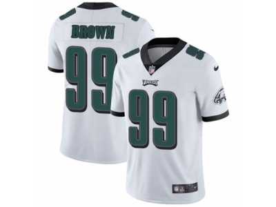Youth Nike Philadelphia Eagles #99 Jerome Brown Vapor Untouchable Limited White NFL Jersey