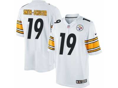 Youth Nike Pittsburgh Steelers #19 JuJu Smith-Schuster Limited White NFL Jersey
