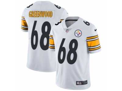 Youth Nike Pittsburgh Steelers #68 L.C. Greenwood Vapor Untouchable Limited White NFL Jersey