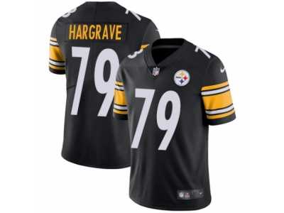 Youth Nike Pittsburgh Steelers #79 Javon Hargrave Vapor Untouchable Limited Black Team Color NFL Jersey