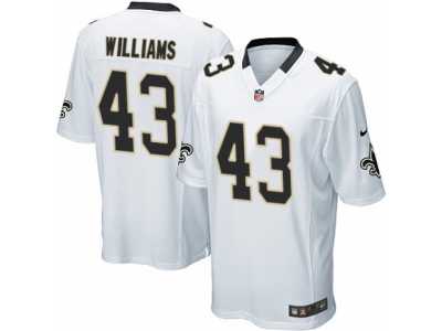 Youth Nike New Orleans Saints #43 Marcus Williams Game White NFL Jersey