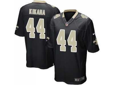 Youth Nike New Orleans Saints #44 Hau'oli Kikaha Black Jerseys
