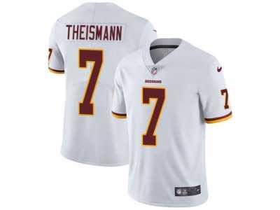 Youth Nike Washington Redskins #7 Joe Theismann Vapor Untouchable Limited White NFL Jersey