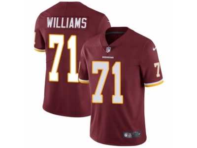 Youth Nike Washington Redskins #71 Trent Williams Vapor Untouchable Limited Burgundy Red Team Color NFL Jersey