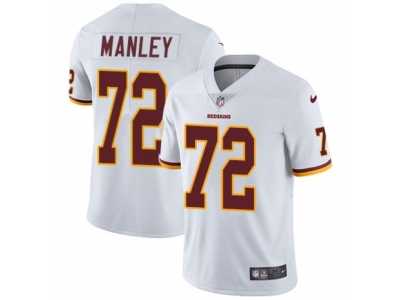 Youth Nike Washington Redskins #72 Dexter Manley Vapor Untouchable Limited White NFL Jersey