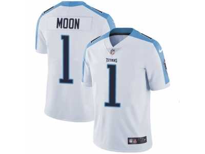 Youth Nike Tennessee Titans #1 Warren Moon Vapor Untouchable Limited White NFL Jersey