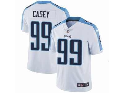 Youth Nike Tennessee Titans #99 Jurrell Casey Vapor Untouchable Limited White NFL Jersey