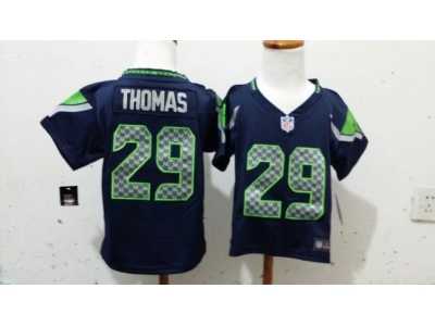 Nike Kids Seattle Seahawks #29 Earl Thomas Blue jerseys