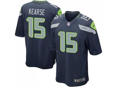 Youth Nike Seattle Seahawks #15 Jermaine Kearse blue jerseys