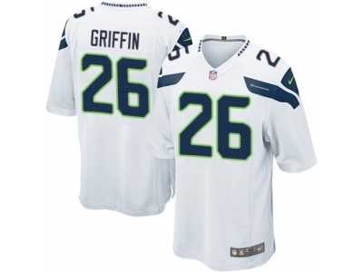 Youth Nike Seattle Seahawks #26 Shaquill Griffin Game White NFL Jersey