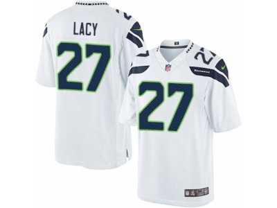 Youth Nike Seattle Seahawks #27 Eddie Lacy Limited White NFL Jersey