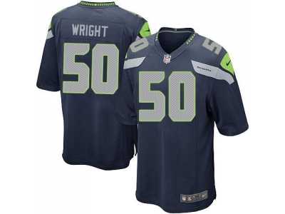 Youth Nike Seattle Seahawks #50 K.J. Wright blue jerseys