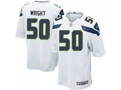 Youth Nike Seattle Seahawks #50 K.J. Wright white jerseys